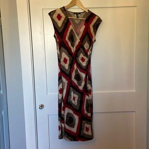 Lauren Ralph Lauren Sleeveless Maxi Dress, Diamond Pattern